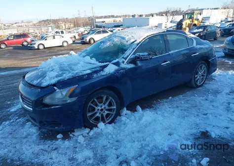2009 Nissan Maxima 3.5 Sv z USA, uszkodzony, nr VIN 1N4AA51E69C861189